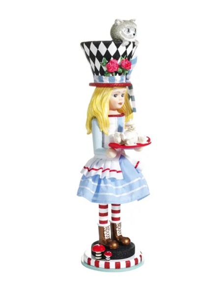 Addobbo Di Natale Disney Schiaccianoci Alice Nel Paese Delle Meraviglie 49cm