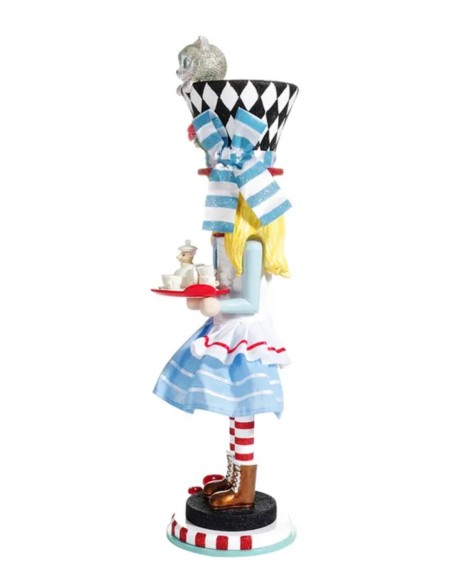 Addobbo Di Natale Disney Schiaccianoci Alice Nel Paese Delle Meraviglie 49cm
