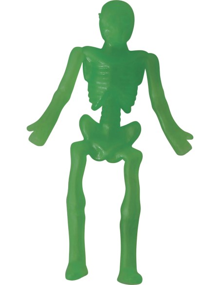 Antistress Di Halloween Squishy Scheletro Colori Assortiti