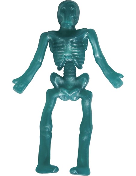Antistress Di Halloween Squishy Scheletro Colori Assortiti