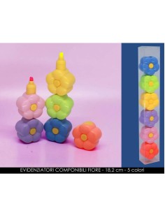 Flower 5 Color Highlighter
