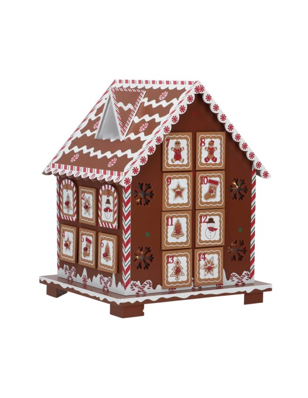 Christmas Gingerbread House Advent Calenda