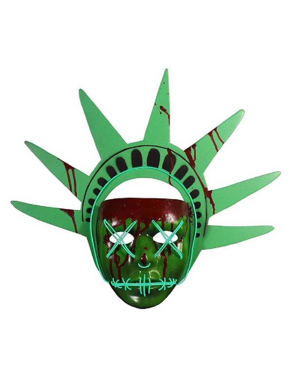 The Purge Election Year Light Up Liberty Injection Halloween Mask