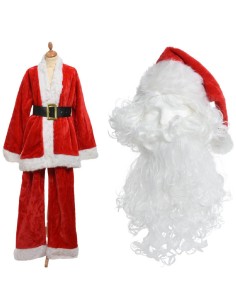 Santa Claus Suit For Christmas Masquerad