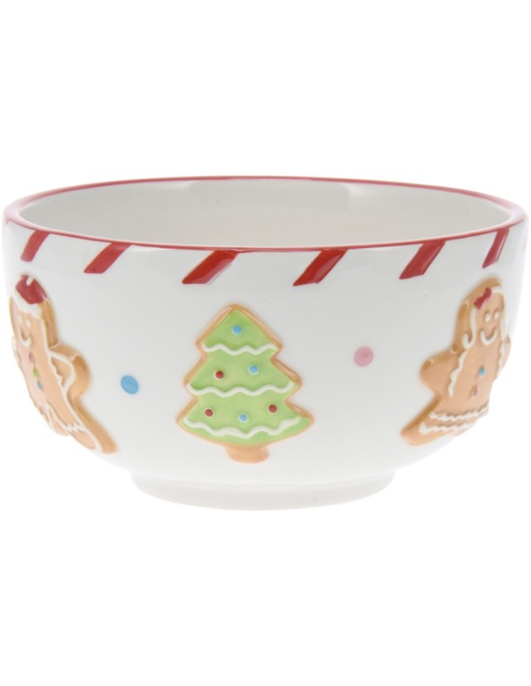 Ceramic Christmas Bowl 14cm