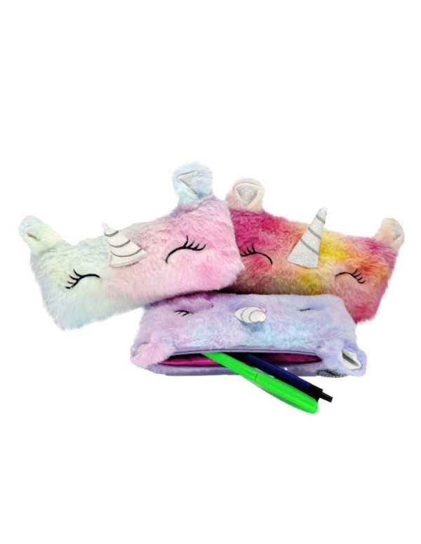 Astuccio Unicorno Peloso 20cm Prodotto Assortito