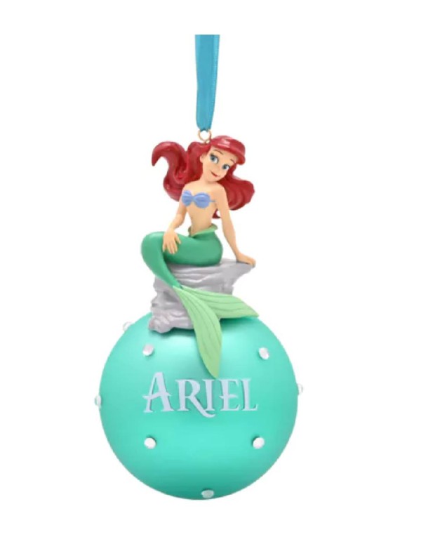 Disney Ariel Christmas Glass Bauble