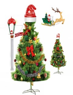 Christmas Tree Topper With...