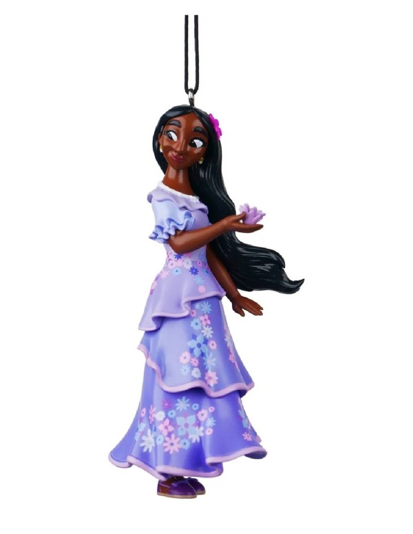 Addobbo Albero Di Natale In Resina Disney Encanto Isabella 10cm