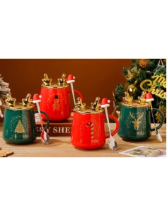 Tazza Gold Renna In...