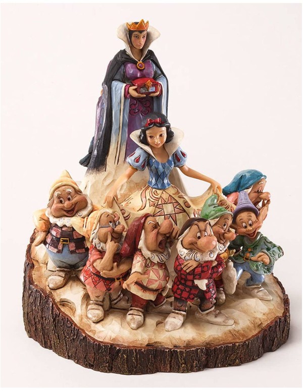 Statuina Action Figure Biancaneve E I Sette Nani 20cm