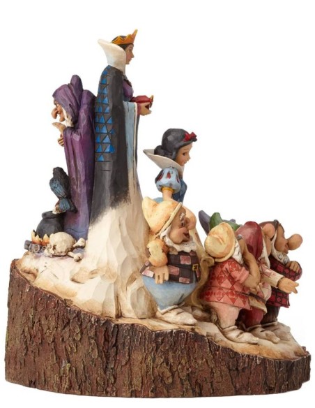 Statuina Action Figure Biancaneve E I Sette Nani 20cm