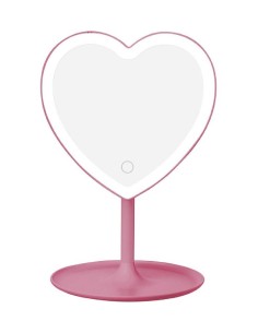 Heart LED Makeup Mirror