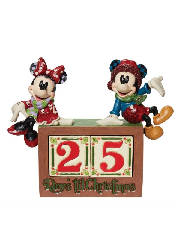 Calendario Dell'Avvento Christmas Countdown Disney Topolino E Minnie