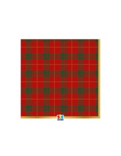 Tartan Gold 33x33cm Napkins