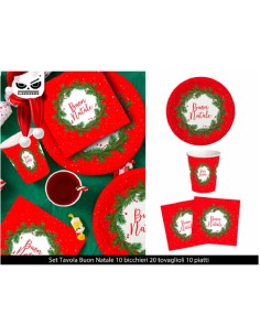 Christmas Set Party 40pcs