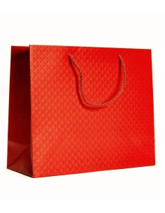 Brigitte Red Shopper Bag 18cm