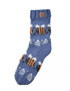 Calza Epifania In Lana Con Api