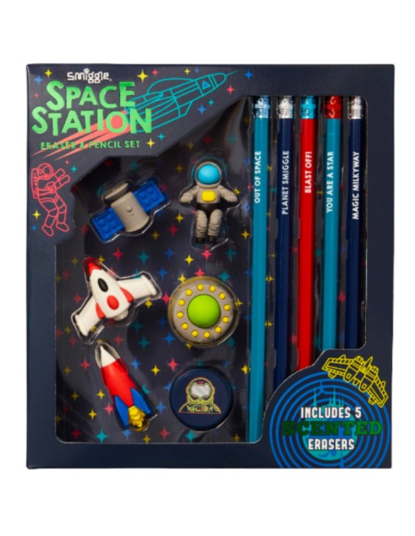 Set Cancelleria Tema Spazio 11pz