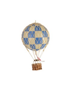 Mongolfiera Check Blue...