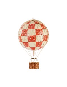 Mongolfiera Check Red...