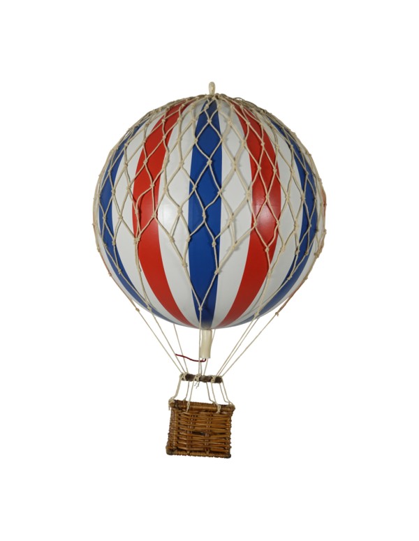 Mongolfiera Red White Blue Accessorio Cameretta 30cm