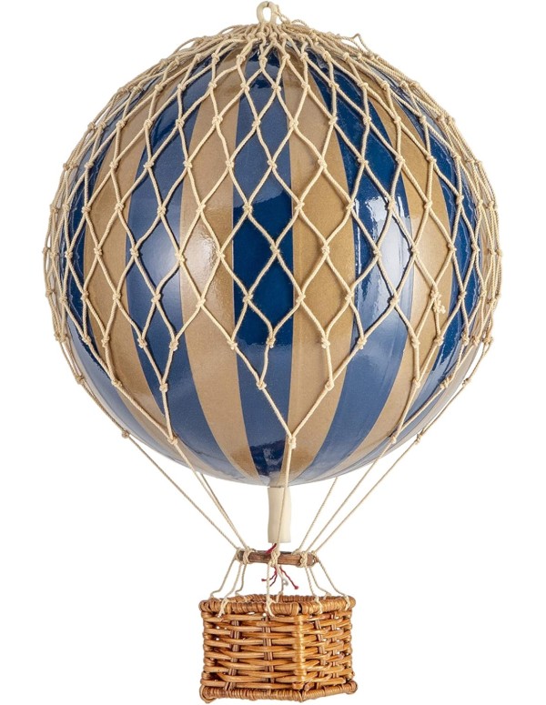 Mongolfiera Gold Navy Accessorio Cameretta 30cm