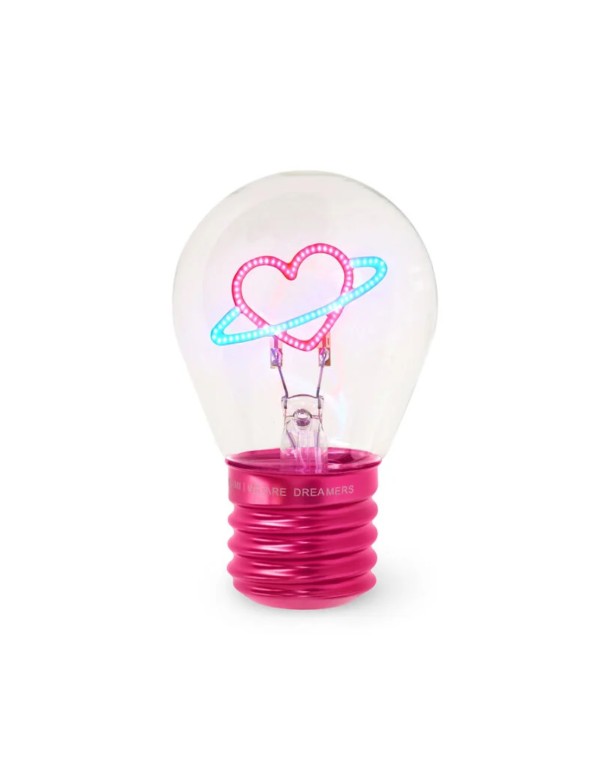 Lampada Da Tavolo Lampadina Cuore Legami