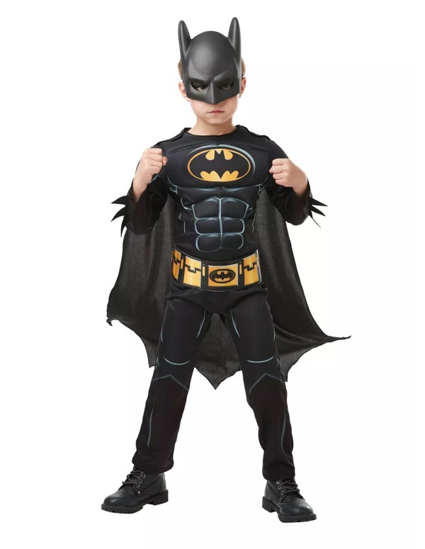 Costume Di Carnevale Bambino DC Comics Vestito Batman