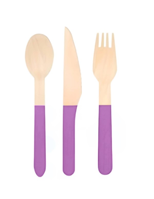 Posate In Betulla Mista 16cm 12pz