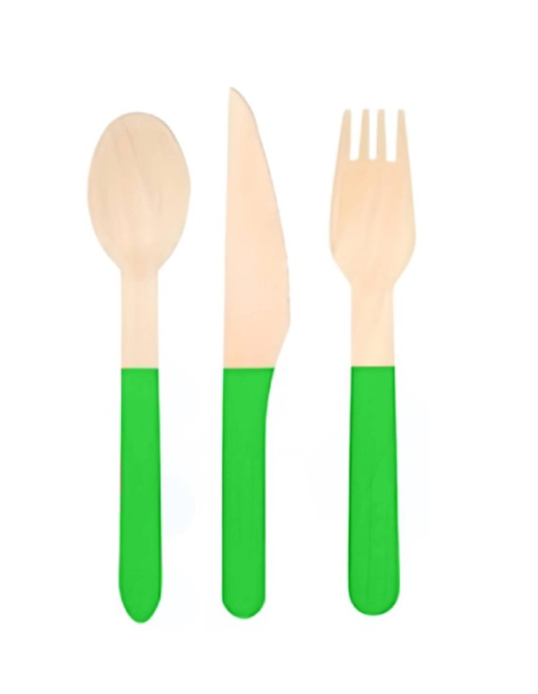 Posate In Betulla Mista 16cm 12pz
