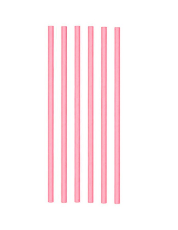 Cannuccia Di Carta Monocolore 20cm 25pz