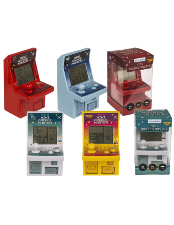 Mini Videogioco Arcade Con 26 Giochi