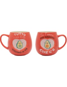 Set 2 Tazze In Ceramica...