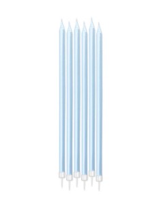 Birthday Candles 6pcs 10cm 2