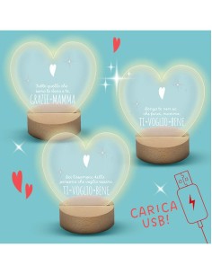 Wooden Lamp Mother's Day