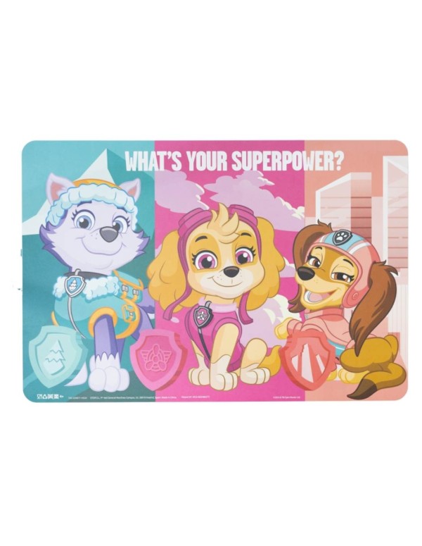 Tovaglietta In Plastica Paw Patrol 43cm