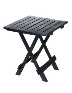 Tavolino In Plastica Nero 50cm