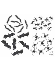 Insetti Finti Scherzo Halloween 6pz