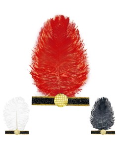 Fascia Charleston Con Piuma...