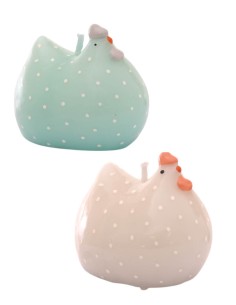 Candela Decorativa In Cera...