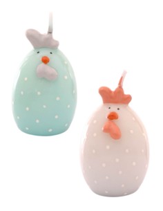 Candela Decorativa In Cera...