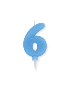 Light Blue Birthday Candle... 2