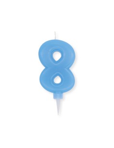 Light Blue Birthday Candle... 2