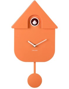 Modern Orange ABS Cuckoo Clock
