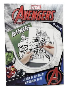 Coloring Book With Stickers 2