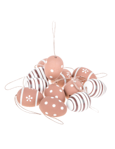 Assorted Natural Hand Decorated Easter E