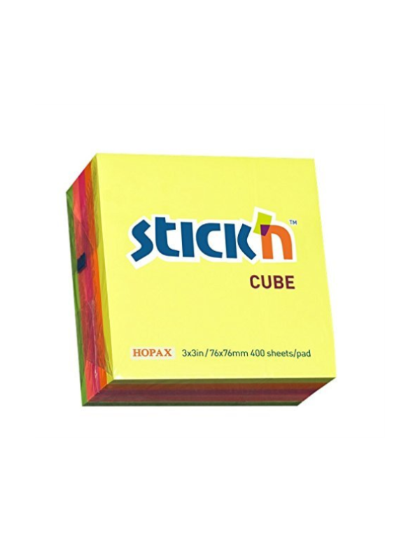 Sticky Memo Notes 76x76mm 400 Sheets