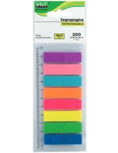Segnapagina Riposizionabile 8 Colori 200 Fogli