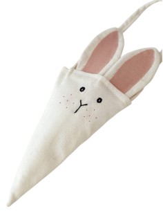 White Ceramic Basket With...